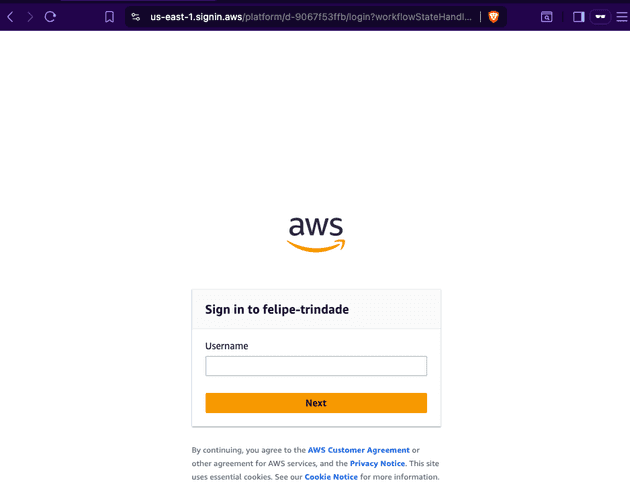 Identity Center Login